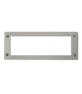 Leti 300mm Opal LED GX53 6W CCT Recessed Wall Light Grey IP66