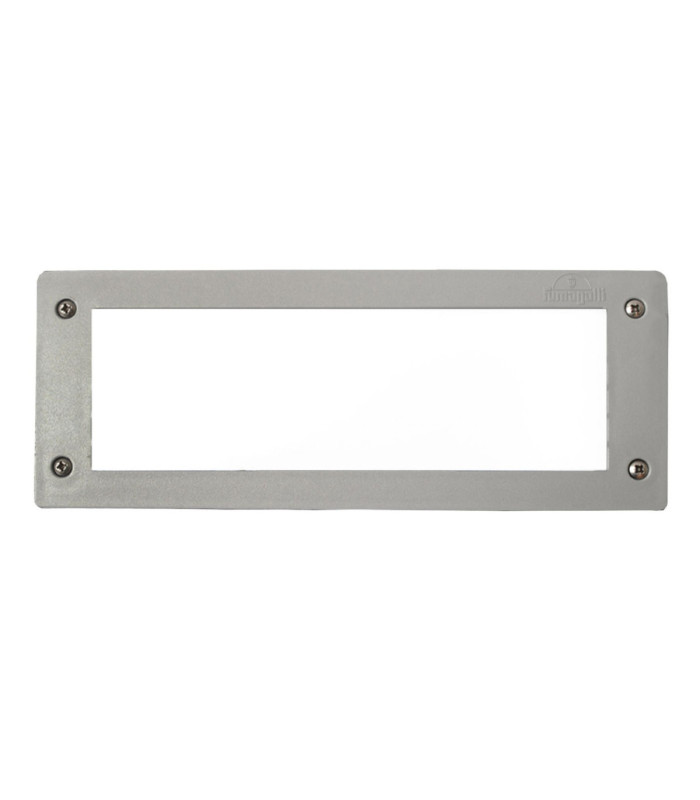 Leti 300mm Opal LED GX53 6W CCT Recessed Wall Light Grey IP66