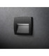 Lorenza 150mm Surface Clear LED R7S 3.2W CCT Black IP55