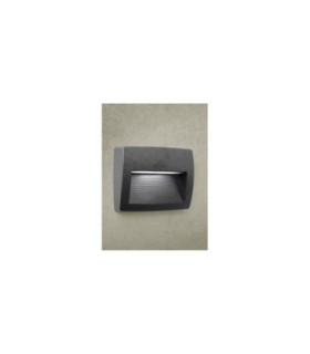 Lorenza 190mm Surface LED R7S 7.5W CCT Black IP55