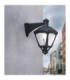 Midipilar Sergio 15W CCT Wall Lantern Light Black IP56-1
