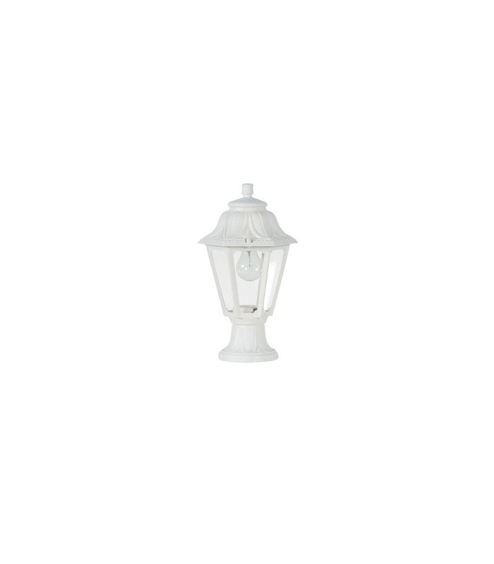 Mikrolot Anna White Clear Pedestal Light E27 IP55-1