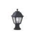 Mikrolot Mary Pedestal Light E27 Black IP55-1