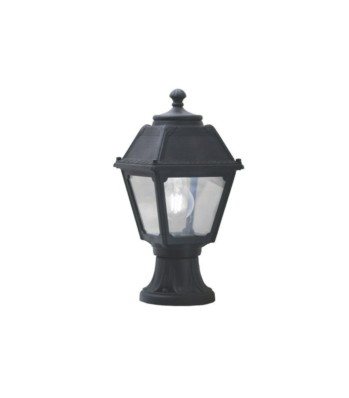 Mikrolot Mary Pedestal Light E27 Black IP55-1