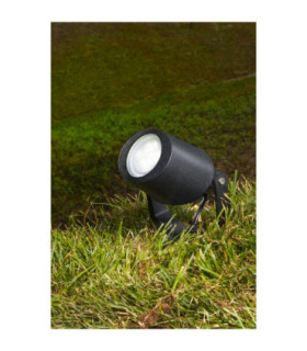 Minitommy Spike Light Frosted LED GU10 3.5W CCT Spotlight Black IP66-2