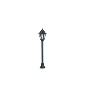 Mizar Anna Clear E27 8.5W CCT Bollard Post Light Black IP55-1