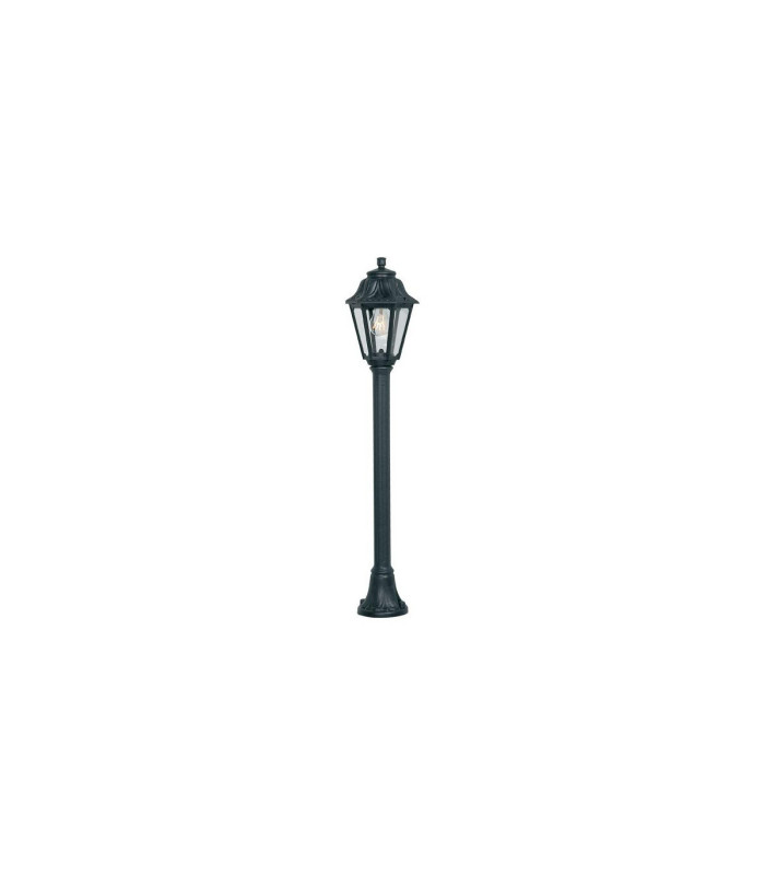 Mizar Anna Clear E27 8.5W CCT Bollard Post Light Black IP55-1