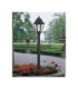 Mizar Anna Clear E27 8.5W CCT Bollard Post Light Black IP55-2