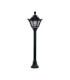 Mizar Golia Clear E27 8.5W CCT Bollard Post Light Black IP55-1