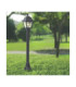 Mizar Rosetta 2W LED Solar PIR Sensor CCT Bollard Post Light IP55