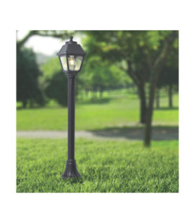 Mizar Rosetta 2W LED Solar PIR Sensor CCT Bollard Post Light IP55