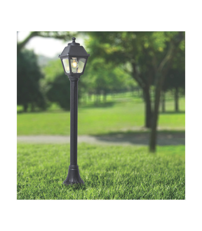 Mizar Rosetta 2W LED Solar PIR Sensor CCT Bollard Post Light IP55