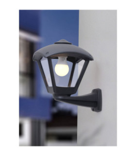 Nardo Dario Wall Lantern Light Black IP55