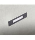 Nina 190mm Opal Recessed Wall Light LED R7S 8.5W CCT Black IP55