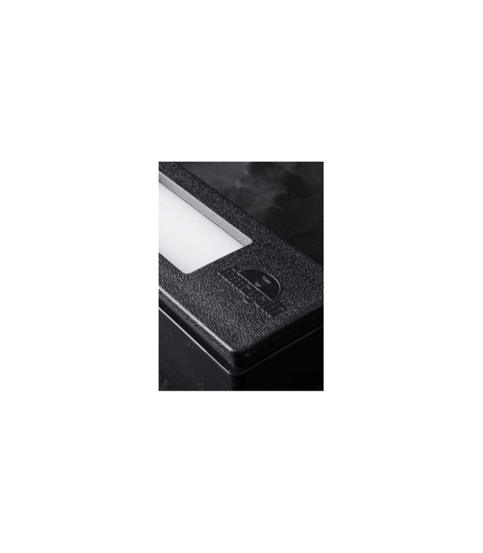 Nina 270mm Opal Recessed Wall Light LED RS7 10.5W CCT Black IP55-2