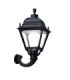 Ofir Simon Clear E27 15W Wall Lantern Light Black IP55-1