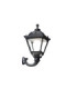 Ofir Tobia Clear 30W Wall Lantern Light Black IP55-1