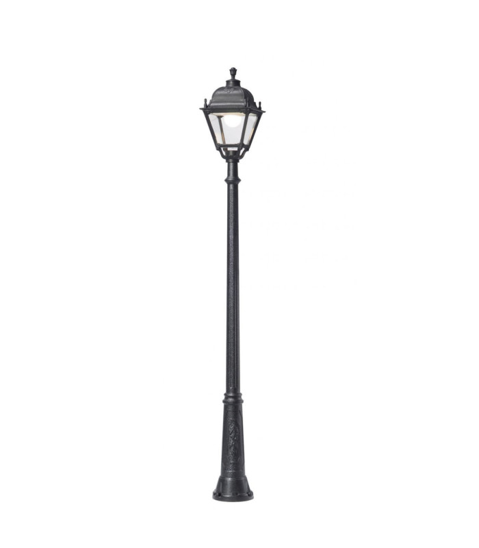 Ricu Simon E27 High Power 30W Lamp Post Light Black IP55-1