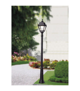 Ricu Simon E27 High Power 30W Lamp Post Light Black IP55-2
