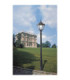 Ricu Tobia Clear E27 30W 3K Tall Single Lamp Post Light Black IP55-2