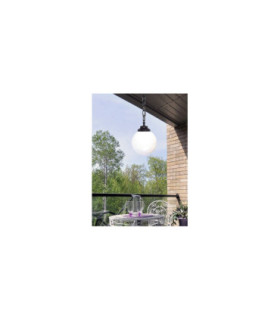 Sichem Chain Lantern Opal E27 Black IP55-2