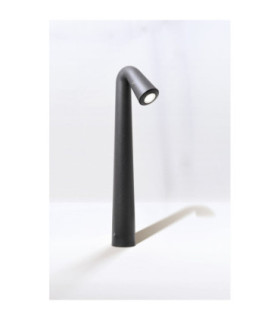 Steven G9 1.7W 4000K Bollard Black IP67-2