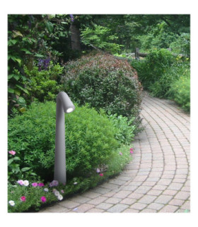 Steven G9 1.7W 4000K Bollard Grey IP67-1