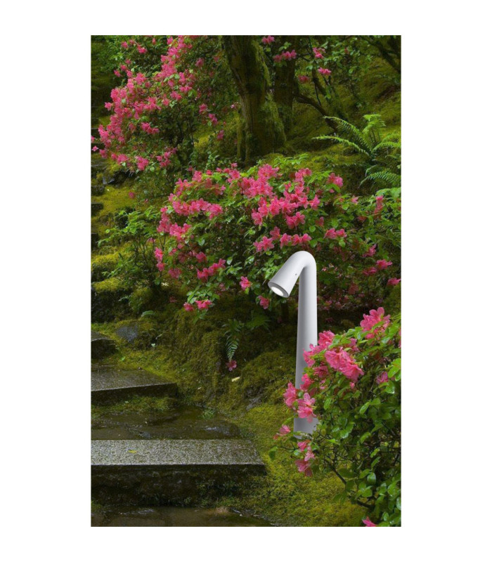 Steven G9 1.7W 3000K Bollard White IP67-1