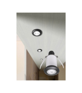 Teresa Frosted Recessed Downlight G9 Led 1.7W 3K Black IP67