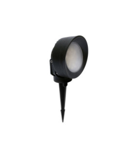 Tommy Spike Light Frosted LED GX53 10W CCT Spotlight Black IP66