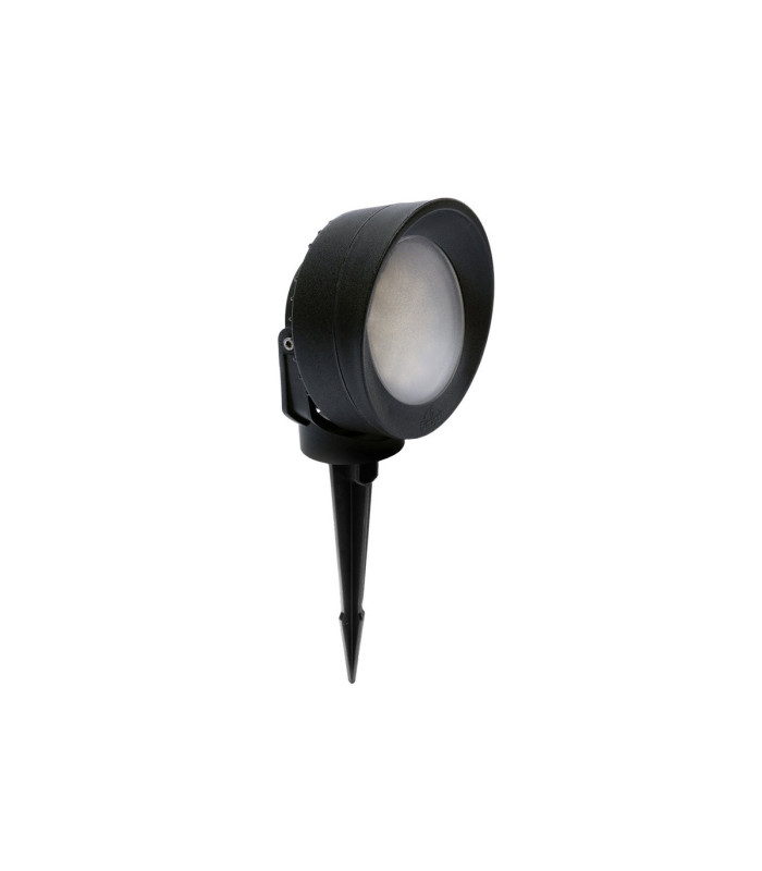 Tommy Spike Light Frosted LED GX53 10W CCT Spotlight Black IP66