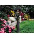 Lafet Bollard Post Light Tobia E27 30W Black IP55