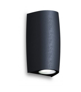 Marta 90 Frosted LED GU10 3.5W Black IP55-1