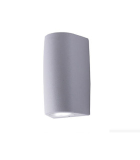 Marta 90 Frosted Single LED GU10 3.5W CCT Grey IP55-1