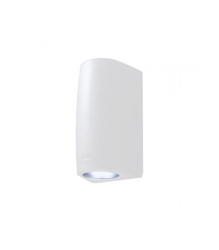 Marta 90mm Up Down Wall Light Frosted LED GU10 7W White IP55