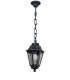 Sichem Anna Clear E27 Chain Lantern Black IP55-1
