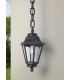 Sichem Anna Clear E27 Chain Lantern Black IP55-2