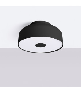 Omiq Cylindrical Ceiling Light Black 4x E27-2