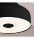 Omiq Cylindrical Ceiling Light Black 4x E27-4