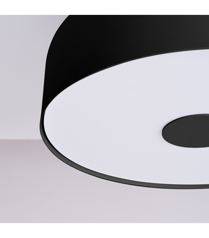 Omiq Cylindrical Ceiling Light Black 4x E27-5