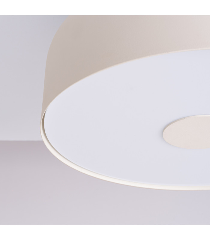 Omiq Cylindrical Ceiling Light Beige 4x E27-5