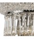 Ceiling Pendant Chandelier 9 Light Polished Chrome, Crystal - 5