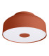 Omiq Cylindrical Ceiling Light Red Ochre 4x E27-1