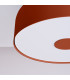 Omiq Cylindrical Ceiling Light Red Ochre 4x E27-5