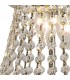 Ceiling Pendant Chandelier 9 Light Polished Chrome, Crystal - 7
