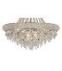 Ceiling Pendant Chandelier 9 Light Polished Chrome, Crystal - 8