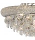 Ceiling Pendant Chandelier 9 Light Polished Chrome, Crystal - 9