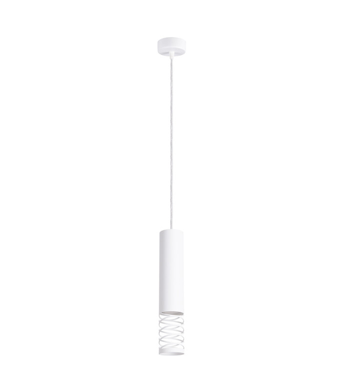 Lami Slim Pendant Ceiling Light White 1x GU10-1
