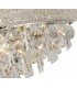 Ceiling Pendant Chandelier 9 Light Polished Chrome, Crystal - 10
