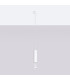 Lami Slim Pendant Ceiling Light White 1x GU10-2